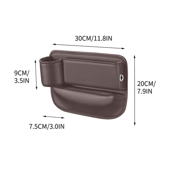 Yhmxh Boîte de Rangement pour Siège d'Auto Boîte de Rangement Multifonctionnelle pour Voiture Prise Universelle de Voiture Décoration Organisation et Rangement Déco Maison