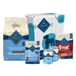 Blue Buffalo Life Formule de protection Puppy Chicken Dry Dog Food avec des gâteries de chiens d'entraînement et Puppie aliments humides