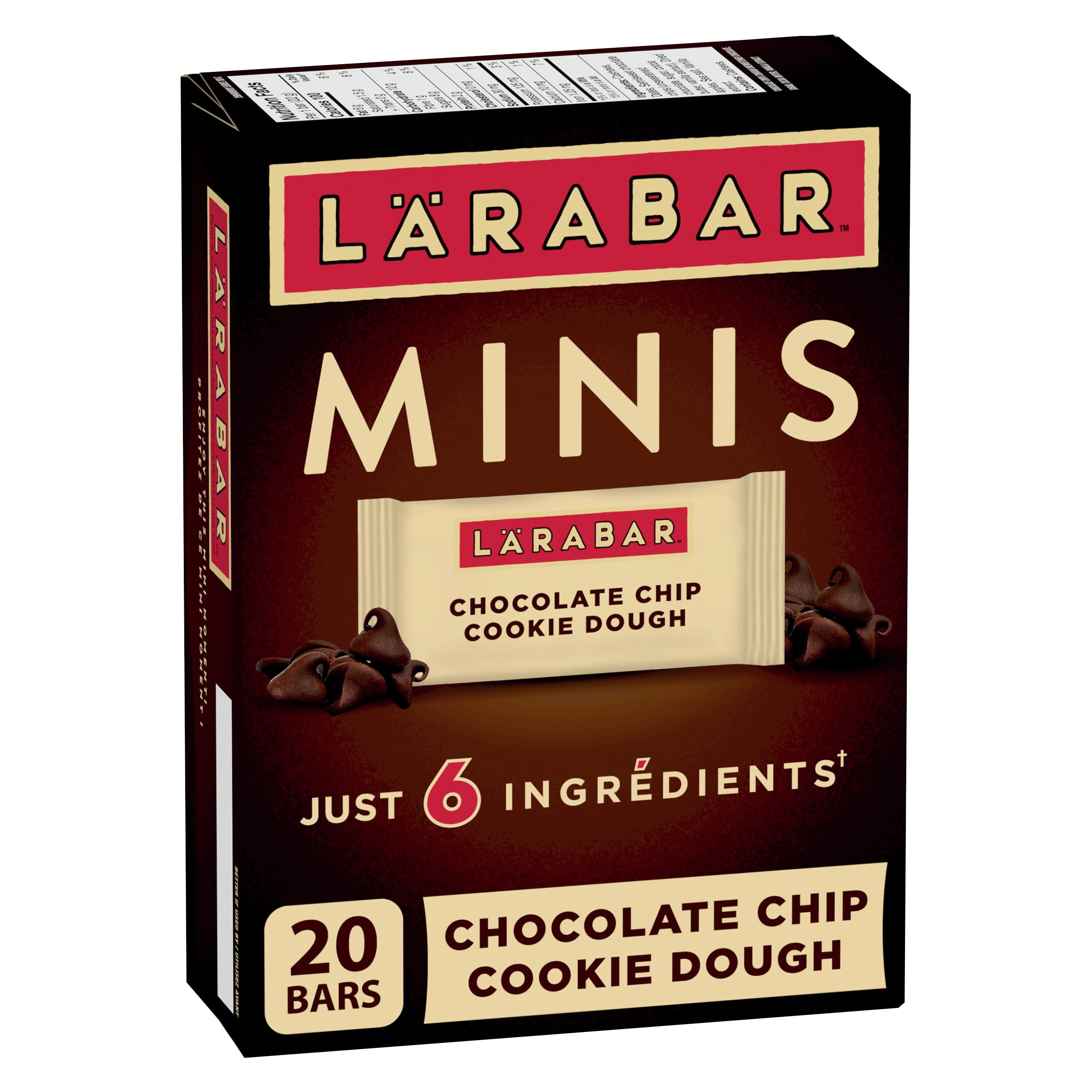 Larabar Gluten Free Minis Chocolate Chip Cookie Dough