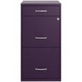 thumbnail image 3 of Hirsh Soho Organizer Space Solutions - Classeur Vertical - 3 Tiroirs - Métal - Violet Minuit, 3 of 9