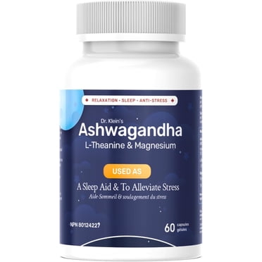 6000mg Ashwagandha Supplement with 200mg L-Theanine & Magnesium Bisglycinate, 30:1 Root Extract & 10% Withanolides, Cortisol Manager for Women & Men, Ashwagandha Capsule to Lower Cortisol, 60 Capsules