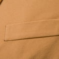 thumbnail image 4 of DPTALR Homme Décontracté Uni Blazer à un Bouton Col Rabattu Complet Manches Longues Veste, 4 of 9