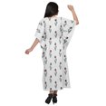 thumbnail image 3 of Moomaya Caftan de Plage, Paréo de Bikini, Robe Longue Maxi Caftan pour Femmes - 4TG-5TG, 3 of 6