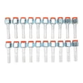 thumbnail image 2 of Raccords de Barbes de Boyau Réfrigérant, Haute Résistance 20 Pcs Raccords de Barbes de Boyau AC Antirouille Universels Structure Robuste Aluminium Résistant aux Produits Chimiques pour Camions pour Voitures 5/8 Po,1/2 Po,3/8 Po, 2 of 7