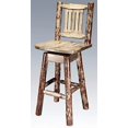 thumbnail image 4 of Montana Woodworks Barstool with Back and Swivel, 4 of 4