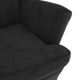 thumbnail image 4 of vidaXL Armchair Black Velvet, 4 of 6