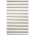 thumbnail image 1 of Safavieh Cambridge Collection CAM154A Handmade Moroccan Geometric Grey and Ivory Premium Wool Area Rug (6' x 9'), 1 of 3