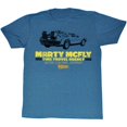 thumbnail image 1 of Back to the Future Marty McFly Blue Adult T-Shirt, 1 of 1