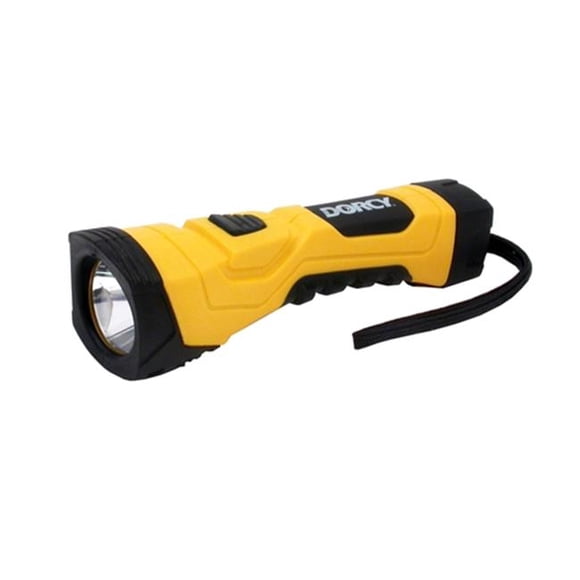 Dorcy Lampe de Poche à DEL 180 Lumens Matériel 4AA - Jaune/noir