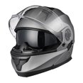 thumbnail image 1 of AHR Casque Modulaire RUN-M3 à Visière Double Complète pour Moto et Vélo, 1 of 9