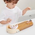 thumbnail image 3 of MasteelfCA 1 Ensemble Mini Jeu de Quilles Jeu de Quilles de Table Mini Jeu de Quilles Ensemble de Quilles pour la Maison Jeu de Quilles pour Enfants, 3 of 8