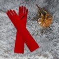 thumbnail image 4 of Mefallenssiah Adult Over Elbow Stretch Long Spandex Opera Gloves, 4 of 7