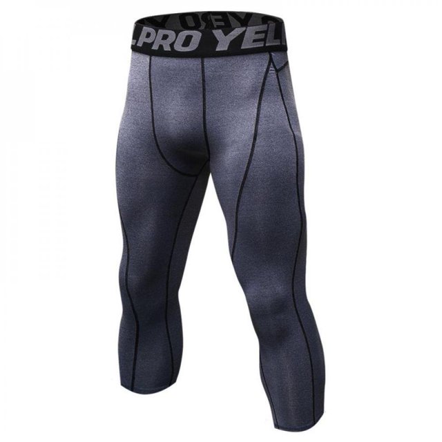 Professional Men‘s Compression Pants Cool Dry Athletic Workout Running Tights Leggings Plus Size For Exercise