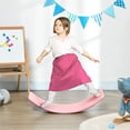 thumbnail image 2 of Qaba 32.3" Balance Board Wobble Board Kids Curvy Rocker Board for 3-6 Years, 2 of 10