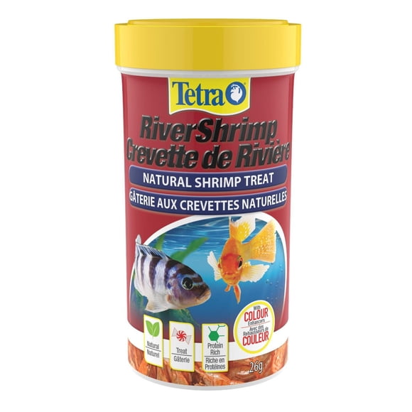Tetra River Shrimp Natural Treat Fish Food, 26g