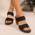 thumbnail image 5 of EYWGYA Chaussures d'Été pour Femmes, Sandales pour Femmes, Sandales Décontractées de Mode pour Femmes d'Été pour la Maison à Semelle Compensée Épaisse pour l'Extérieur, 5 of 5
