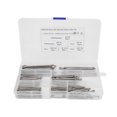 thumbnail image 1 of Goupille de Cotter, 120 Pcs Assortiment de Goupilles de Cotter Kit de Goupilles de Cotter Caractéristiques de Pointe, 1 of 5