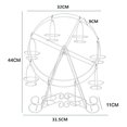 thumbnail image 3 of Grande Roue Cupcakes Stands Porte-Cupcakes Rack 8 Tasses Dessert Plateau de Service Fête de Mariage Accessoires d'Ameublement, 3 of 5