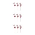 thumbnail image 4 of Baohd 3x Realistic Appearance Artificial Plants Nature S Charm To Space Easy To Clean red 3Set, 4 of 6
