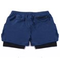 thumbnail image 3 of Mens Running Shorts Quick Dry Beachwear Workout Pants with Pockets, 3 of 6