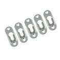 thumbnail image 2 of MasteelfCA 50pcs Convexity Hanging Picture Painting Mirror Frame Hook Hanger (Silver), 2 of 8