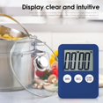 thumbnail image 1 of PEONAVET A Timer A Timer Kitchen Timer Digital Magnetic Cooking Baking LCD Count Down Up Alarm Countdown Alarm Magnet Clock Sleep Clock Kitchen, 1 of 3