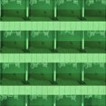thumbnail image 1 of Ahgly Company Tapis d'Intérieur Lavable en Machine Carré Vert, 6 Pieds Carré, 1 of 7