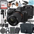 thumbnail image 1 of Sony Alpha a7 IV Mirrorless Digital Camera with FE 28-70mm Lens + SanDisk 128GB Card + Case + Tripod + ZeeTech Accessory Bundle, 1 of 8