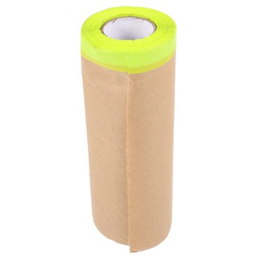 USHOBE Papier Masquant pour la Protection de la Maison 1 Rouleau Papier Kraft Brun Clair Empêche la Peinture et les Dommages Causés par la Saleté