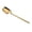 Gold, variant on ZZkhGO Stainless Steel Spoon Set, Multipurpose Coffee Ice Cream Spoon with Hanging Design, Fruit Fork Stirring Spoon for Kitchen Dining Travel, Black