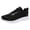 White, variant on WEAIXIMIUNG Mens Dress Sneakers Black Leather Men Sports Shoes Fashion New Pattern Solid Flat Bottom Comfortable Lace Up Mesh Breathable Seasonal Casual Shoes