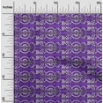 thumbnail image 2 of oneOone Georgette Viscose Purplish Blue Fabric Block Sewing Craft Projects Fabric Prints By Yard 42 Inch Wide-Q6, 2 of 5
