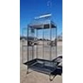 Large Double Ladders Open Play Top Wrought Iron Bird Parrot Parakeet ...
