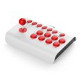 thumbnail image 4 of Y02 Fighting Game Joystick with Stretchable Bracket Games Console 3-Mode Connection Macro/TURBO Function White Red, 4 of 5