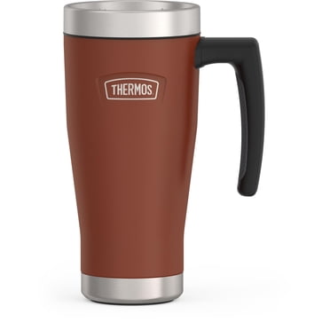 Thermos Tasse de Voyage en Acier Inoxydable Isolée Sous Vide de la Série Icon de 16 OZ, Saddle