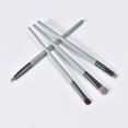 thumbnail image 3 of Iumwxz 4 Eye Makeup Brushes Set Plastic Handle Nylon Hair Eye Shadow Brush, 3 of 3