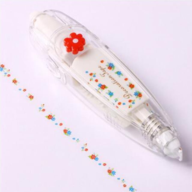 EGNMCR Diary NoteBook Notebooks for Work Decorative Tape Pen DIY Photo Album Correction Tape Decoration Tape Tape Pen