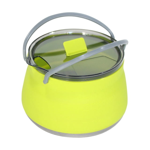 EGNMCR Camping et Randonnée Bouilloire de Camping Pliable Bouilloire de Camping Portable Pliable Bouilloire Extérieure Compressible Pot Pliant Bouilloire de Voyage Bouilloire de Camping
