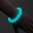 thumbnail image 5 of 3pcs/set Beads Bracelet Luminous Fluorescent Stone Bracelets In The Dark Hand String Perfect Gift for Family, 5 of 5