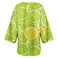 thumbnail image 4 of Nouveaux Hauts pour Femmes 2023 Grande Taille Mode Femme Col Rond T-Shirt Manches Longues Blouse Imprimée Automne Chandail en Molleton Manches Longues pour Femmes, 4 of 5