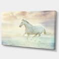 thumbnail image 2 of Designart - Fantasy White Horse - Animal Canvas Art Print, 2 of 3