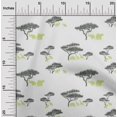 thumbnail image 1 of oneOone Cotton Flex Fabric Tree & Animals Ikat Decor Fabric Printed BTY 40 Inch Wide, 1 of 4