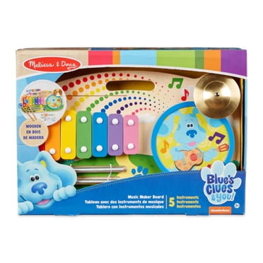 Melissa & Doug Blues Clue's & You! Tableau de fabrication de musique en bois