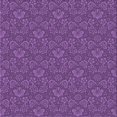 thumbnail image 1 of Ahgly Company Machine Washable Indoor Square Transitional Purple Area Rugs, 7' Square, 1 of 7