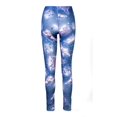 thumbnail image 2 of Cute Space Kitten Ladies Leggings - Midnight Navy - Small, 2 of 2