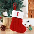 thumbnail image 1 of Christmas Decorations Outdoor Indoor,Christmas Decorations For Home,Cute Letters Christmas Stocking Decoration Christmas Tree Pendant Christmas Style Wool Knitted Socks Decoration Props, 1 of 3