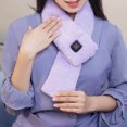 thumbnail image 3 of EGNMCR Camping & Hiking Heating Scarf USB Electric Heating Neck Protection Cold Invisible Zipper Scarf a scarf, 3 of 5