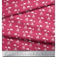 thumbnail image 3 of Soimoi Polyester Crepe Fabric Cloud,Fish & Yacht Nautical Print Sewing Fabric Yard 42 Inch Wide, 3 of 3