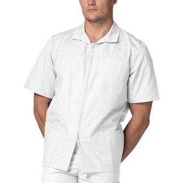 Adar Universal Men's Zippered Short Sleeve Jacket (Available in 7 Colors)