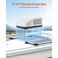 thumbnail image 4 of VEVOR Climatiseur de VR 13500 BTU Sans Conduit Unité de Climatisation de Toit de VR 65 dB Silencieux Campeurs, 4 of 9